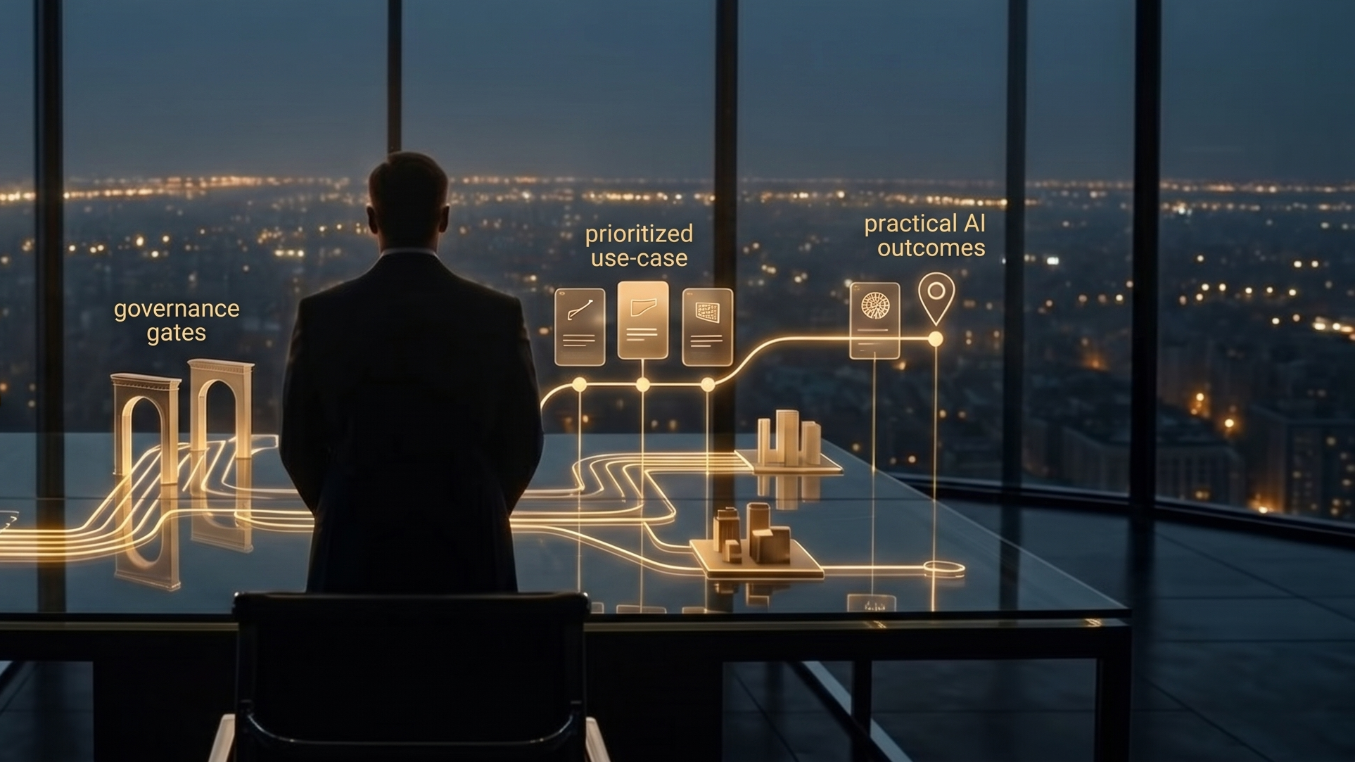 AI agent workflow command center with Microsoft cloud and Teams signals